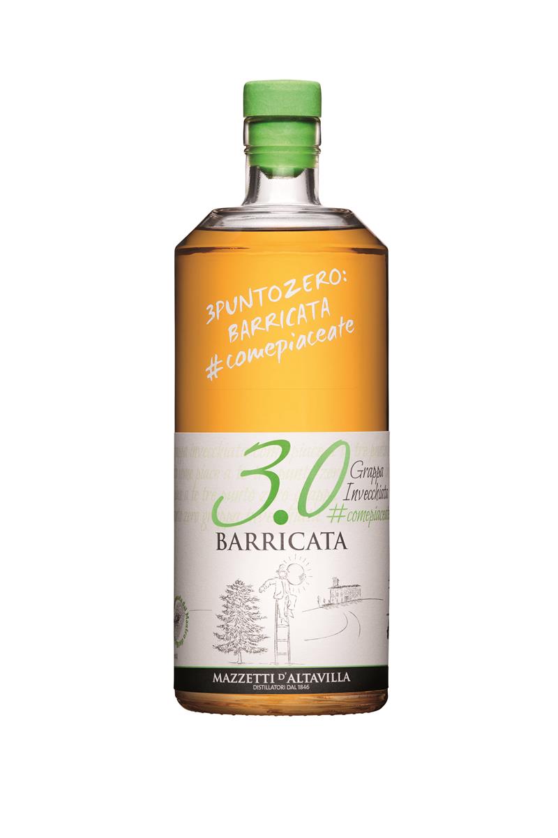 Grappa Mazzetti Barricata 3.0 Invecchiata LT 1 